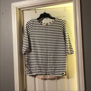 Matilda Jane x Joanna Gaines striped top. Small